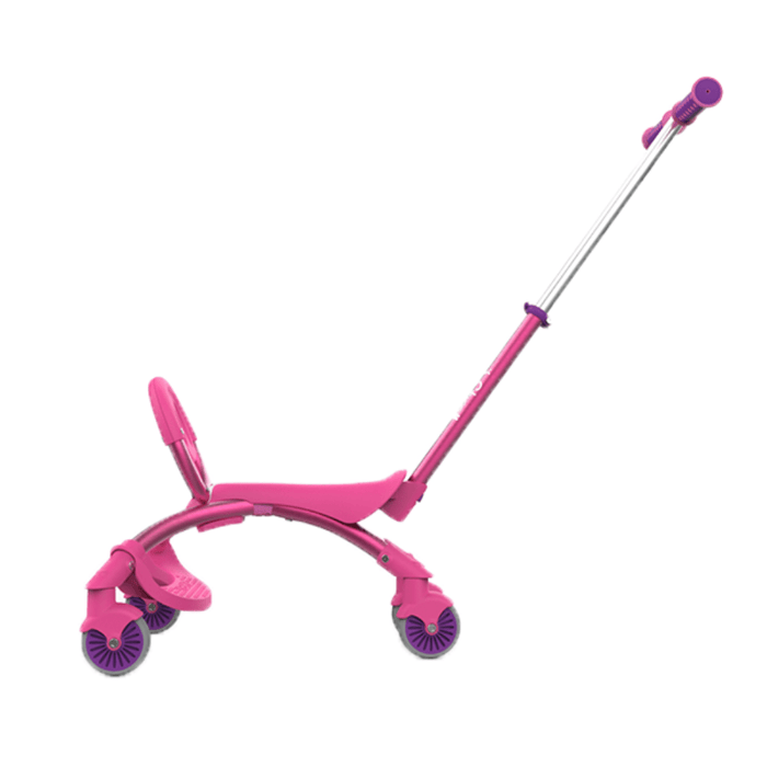 YBike Pewi Push Kids Ride On/Walker - Pink - Kids Car Sales