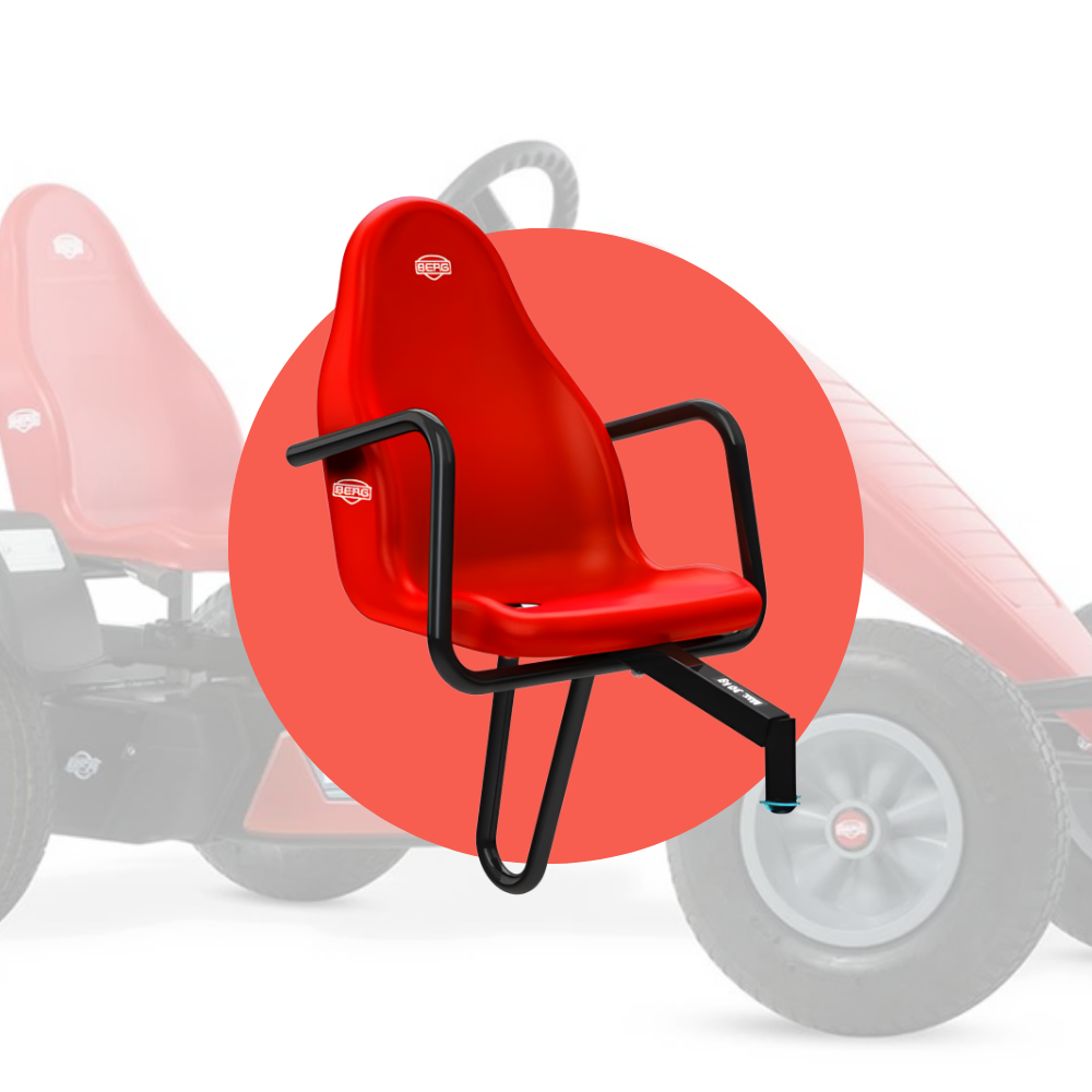 BERG Extra Passenger Seat Red for BFR and BFR 3 Series