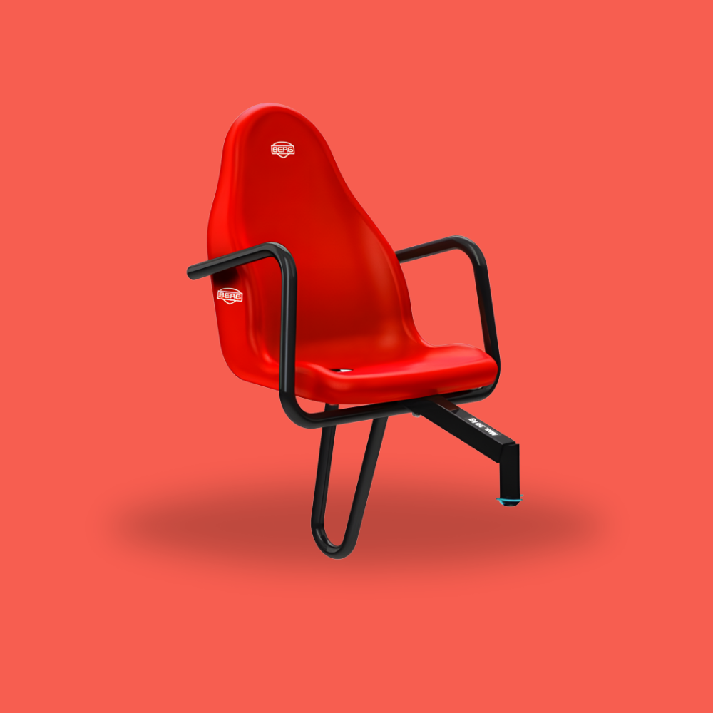 BERG Extra Passenger Seat Red for BFR and BFR 3 Series