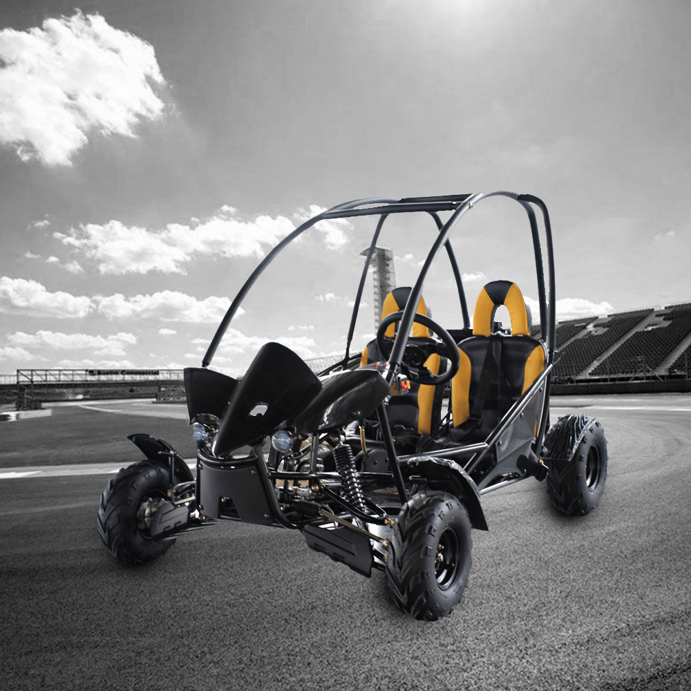 GMX GKT110 110cc 2-Seats 4-Stroke Dune Buggy - Black