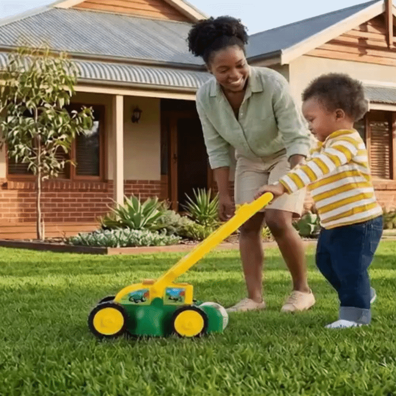 John Deere Action Kids Push Toy Lawn Mower