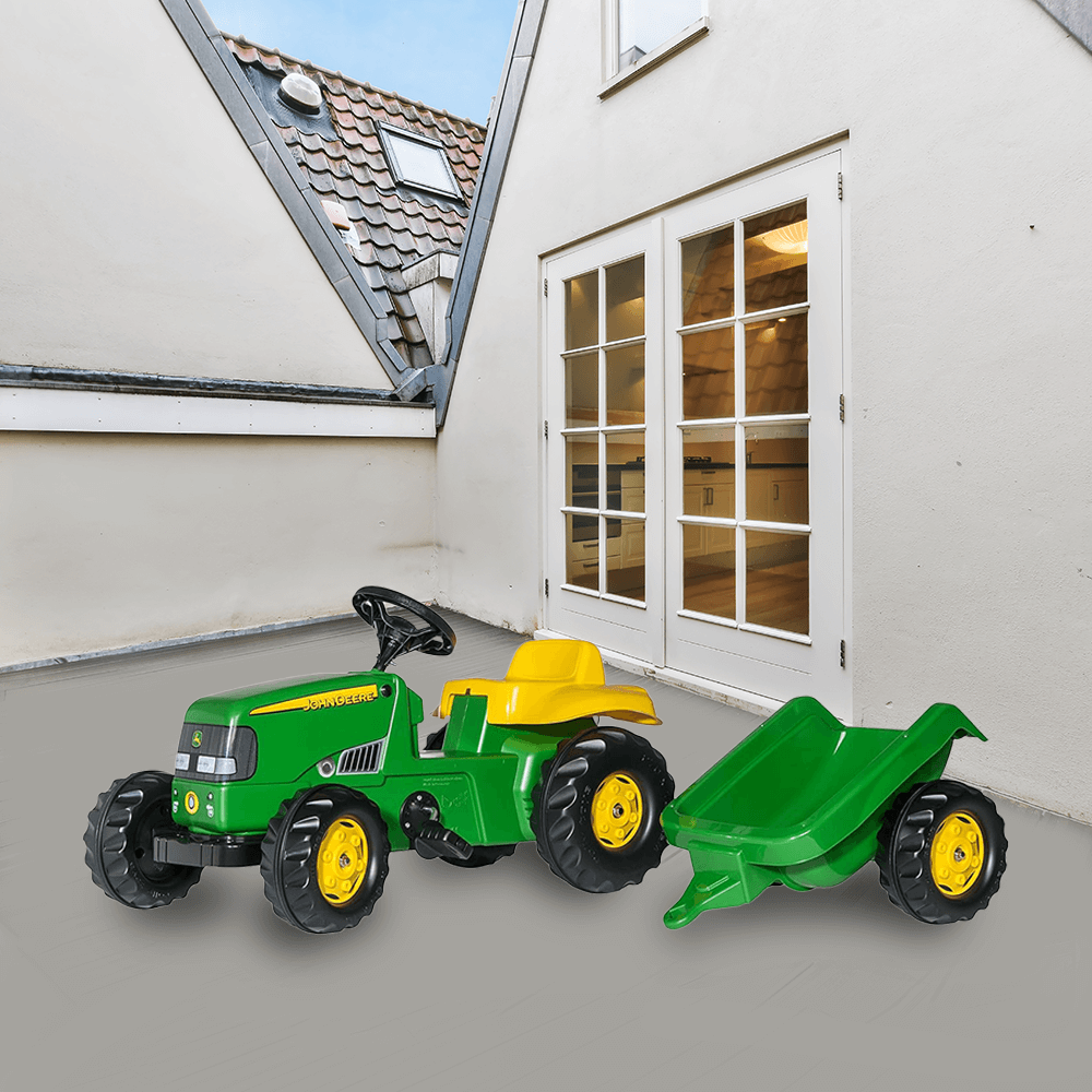 John Deere John Deere Rolly Kid Classic Tractor with Trailer RT012190
