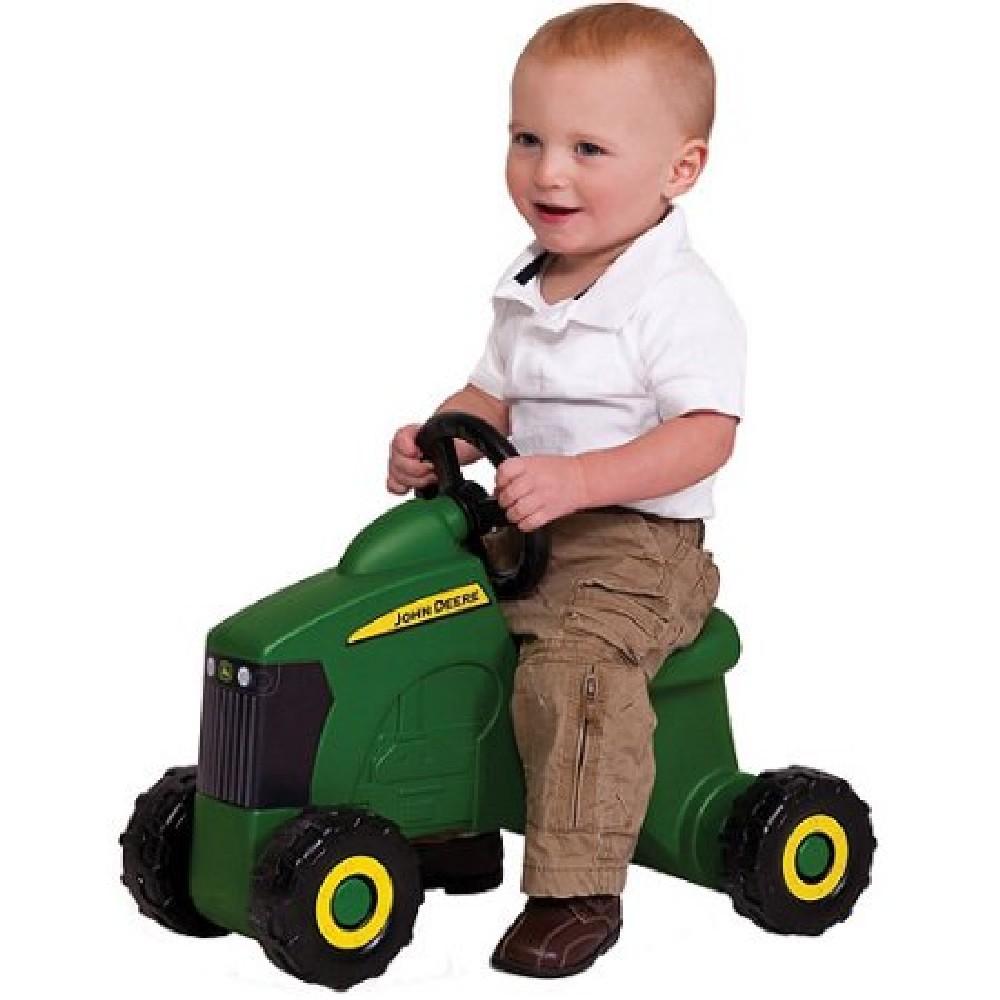 John Deere John Deere Foot To Floor Tractor With Steering Wheel Ride On Kids Toy 35189