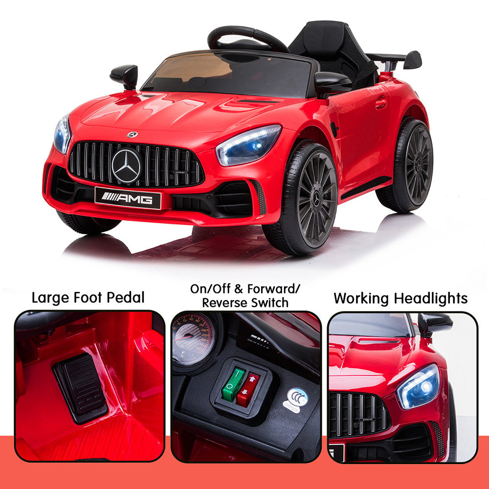 Kahuna Mercedes Benz Licensed Kids Electric Ride On Car Remote Control - Red