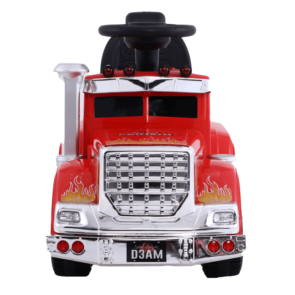 Kids Electric Toy Truck 6v Ride-On Kids Car - Red