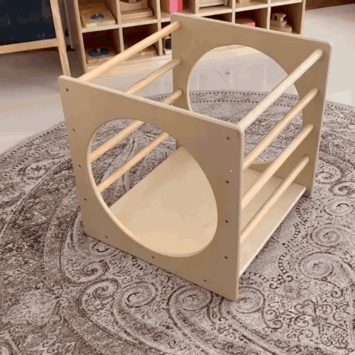 Kids Car Sales Wooden Climbing Cube