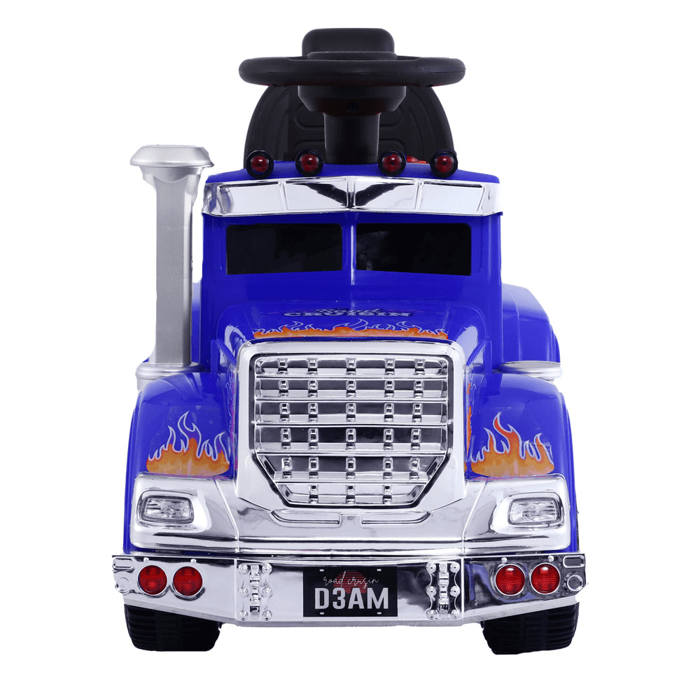 Kids Electric Toy Truck 6v Ride-On Kids Car - Blue