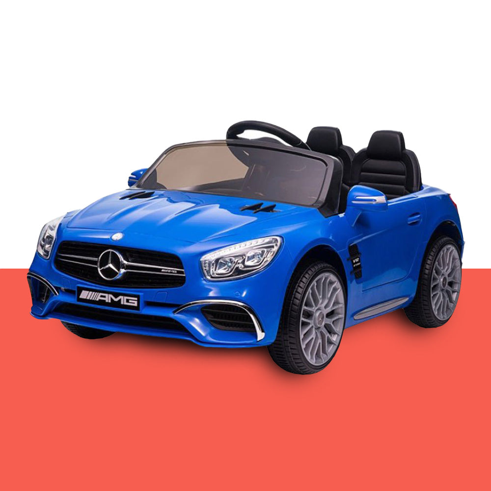 Mercedes SL65 AMG 12v Kids Electric Ride On - Blue