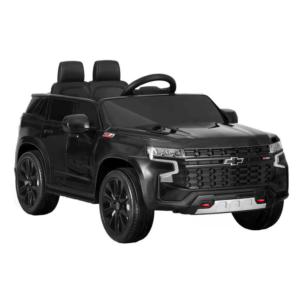 Licensed Chevrolet Tahoe 12v Kids Electric Ride On Car with Remote - Black