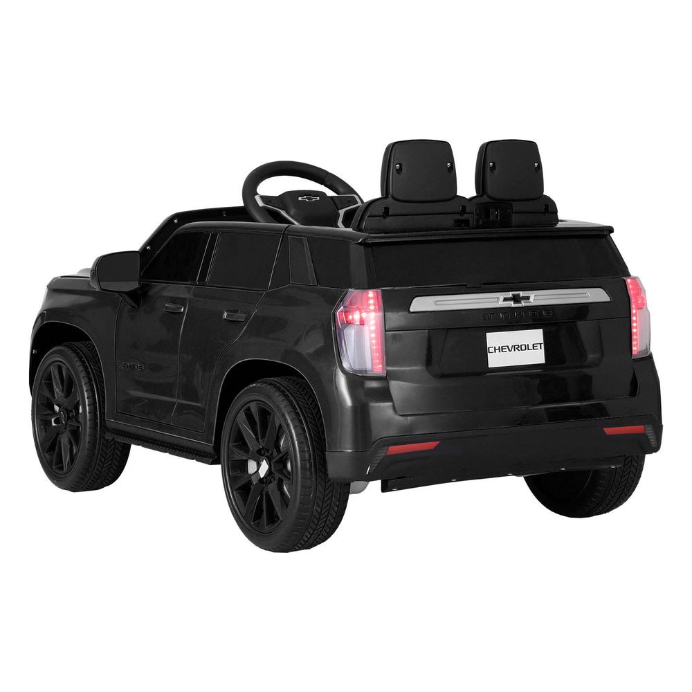 Licensed Chevrolet Tahoe 12v Kids Electric Ride On Car with Remote - Black