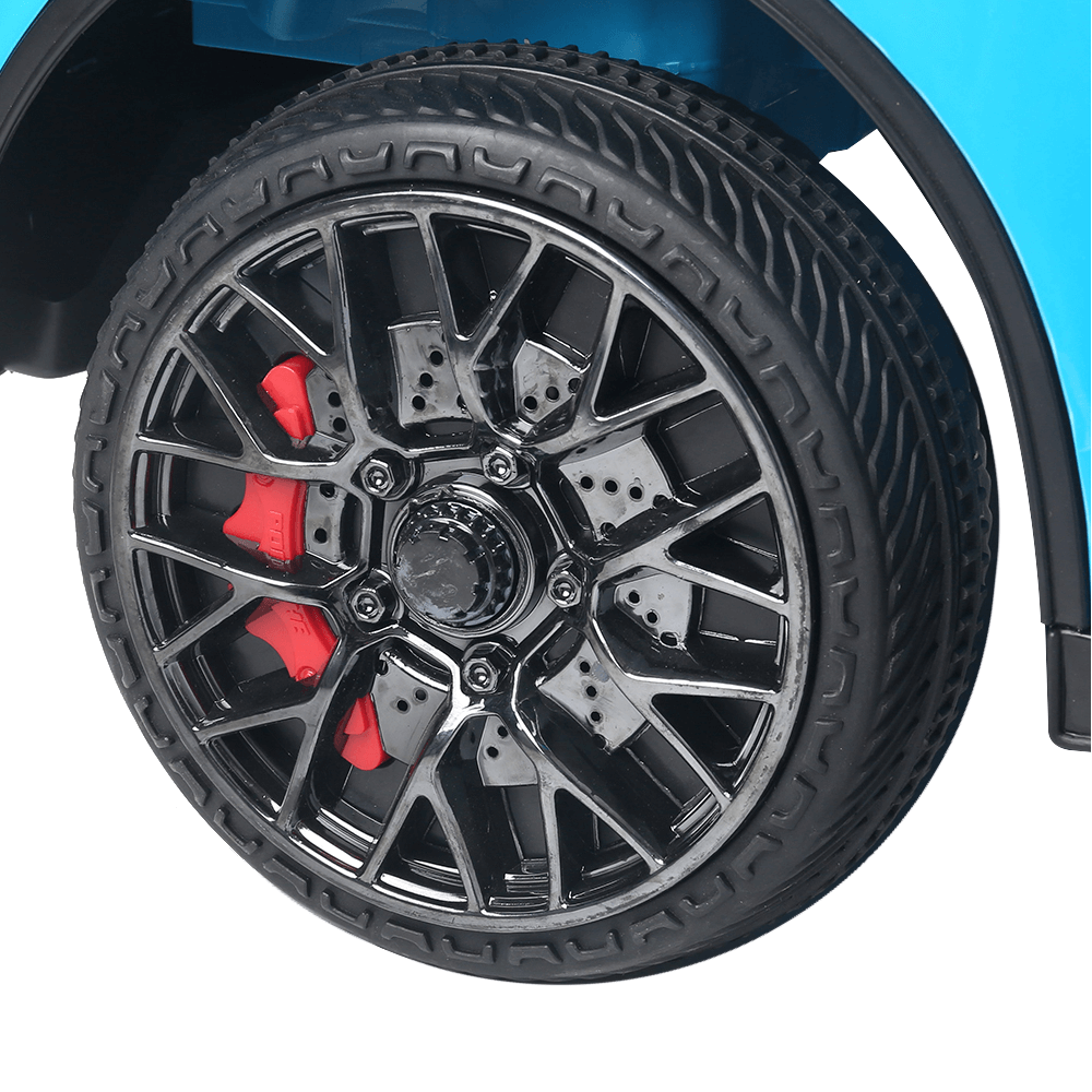 Rigo Kids Electric 12v Ride-On Kids Car with Remote - Blue