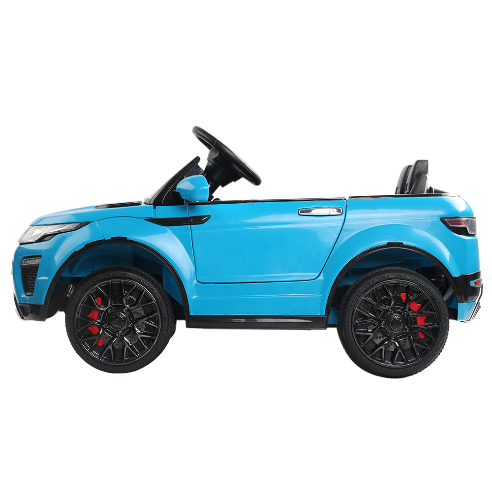 Rigo Kids Electric 12v Ride-On Kids Car with Remote - Blue