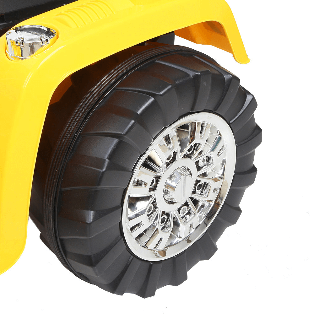 Rigo Kids Ride On Bulldozer Digger Electric Car - Yellow