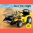 Rigo Kids Ride On Bulldozer Digger Electric Car - Yellow