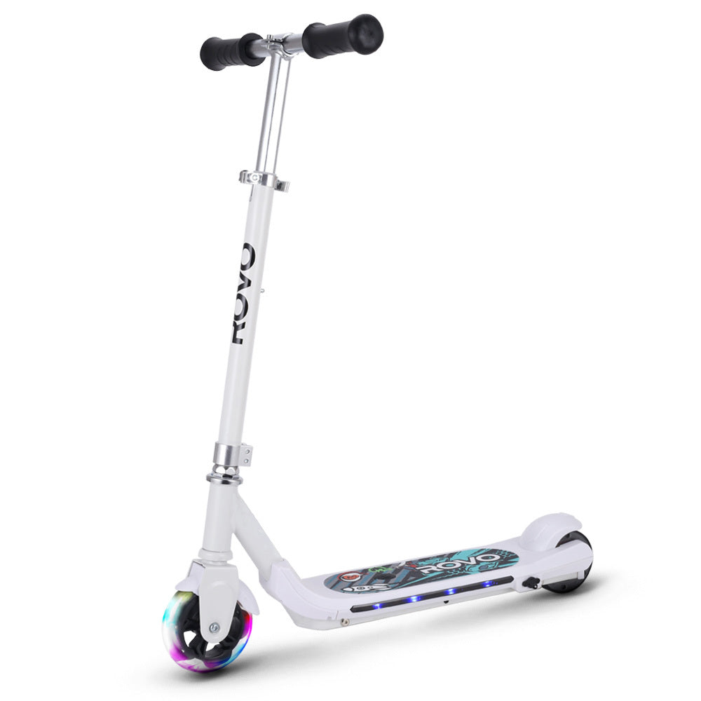Rovo Kids WhizKid 22V Electric Scooter for Kids - White