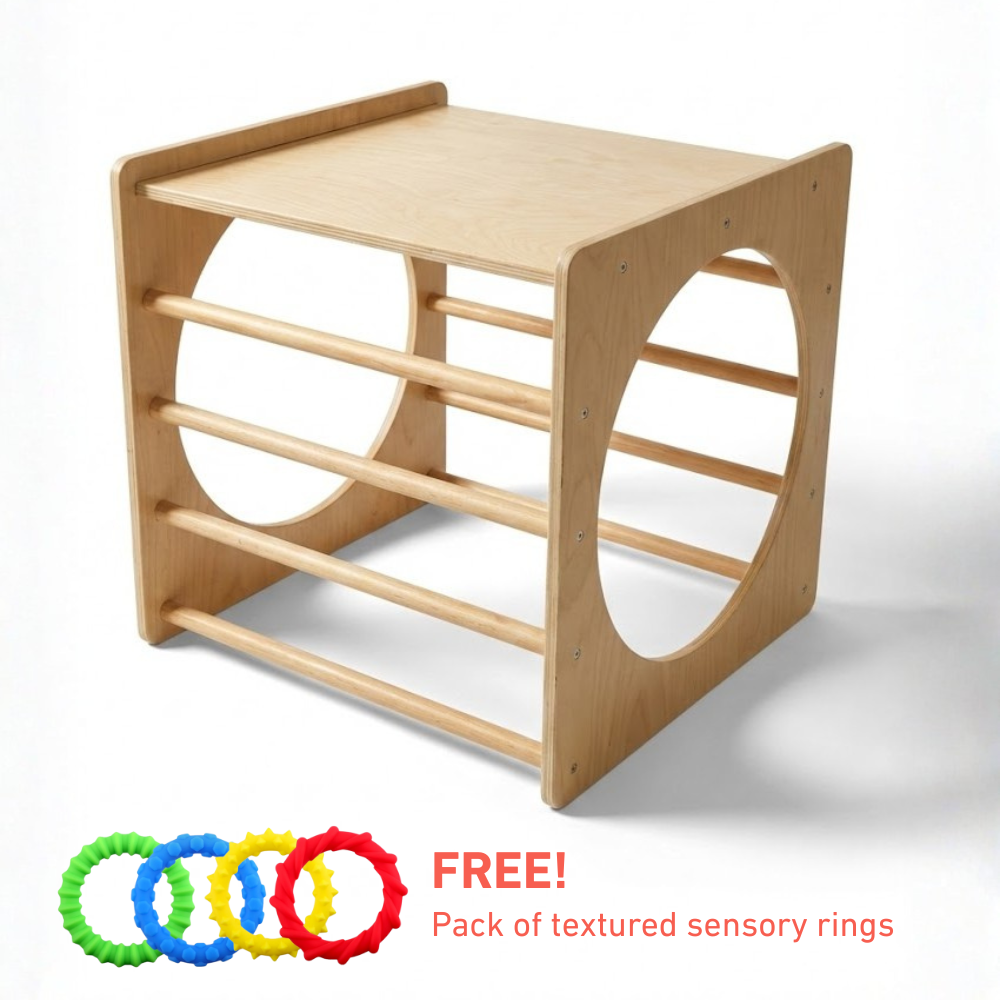 Kids Car Sales Wooden Climbing Cube