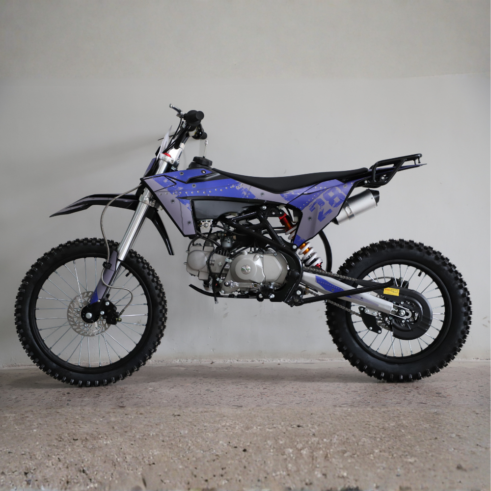 Side view of Motoworks 150cc Bigfoot Pro Petrol Powered 4-Stroke Kids Dirt Bike