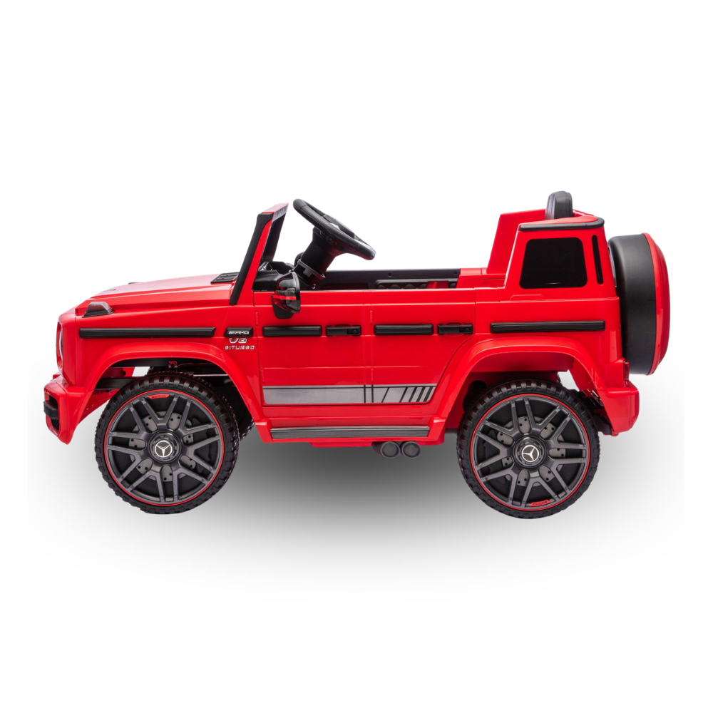 New Aim Mercedes Benz G63 12v Kids Ride On Car with Remote - Red