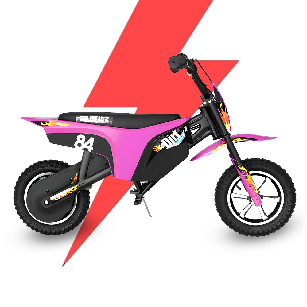 Go Skitz 12v  2.5 Electric Kids Dirt Bike - Pink