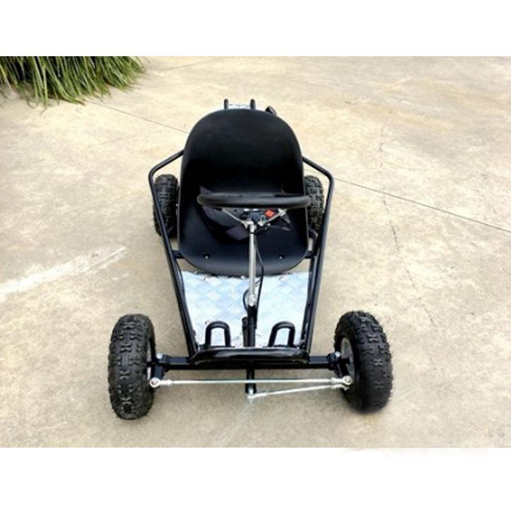 MJM MJM 49cc Automatic 2-Stroke Kids Mini Go Kart - Black MJM-49GK-BLA