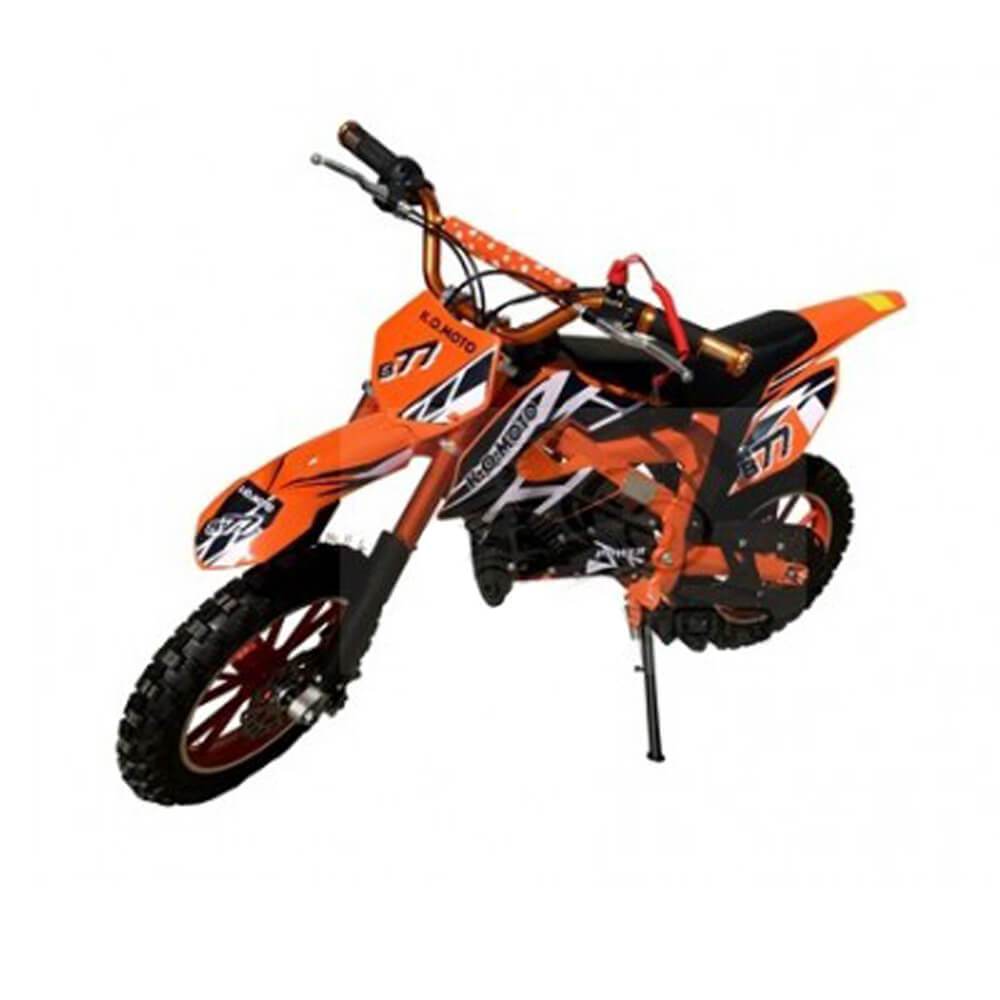 MJM MJM 49cc Petrol Powered 2-Stroke Kids Dirt Bike - Orange MJM-49DB-ORA