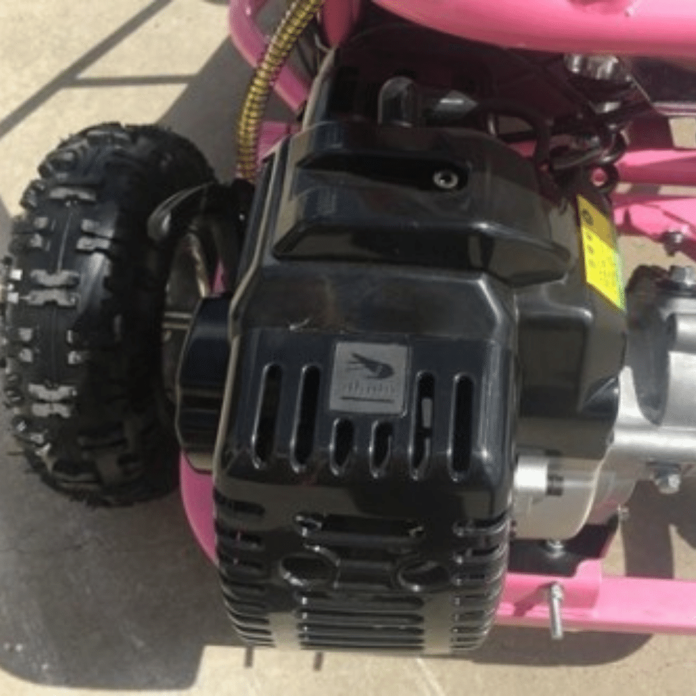 MJM MJM 49cc Automatic 2-Stroke Kids Mini Go Kart - Pink MJM-49GK-PIN