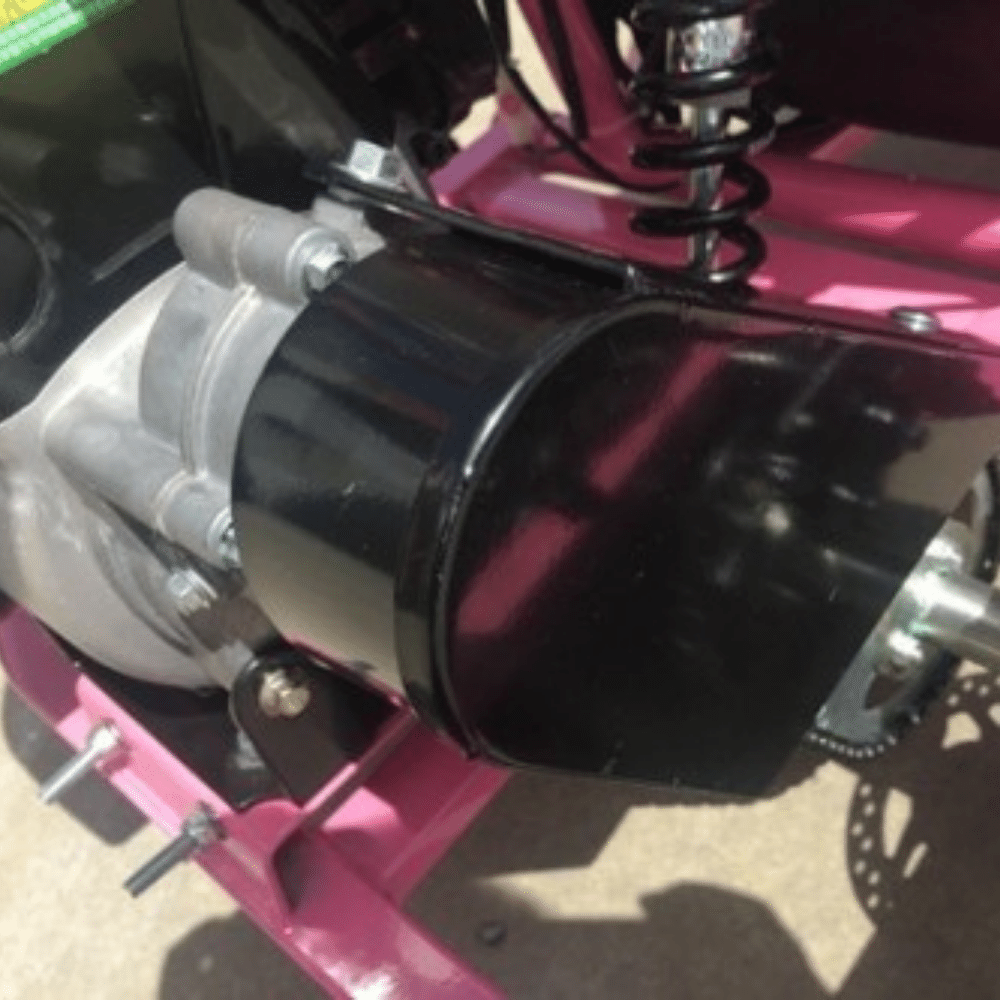 MJM MJM 49cc Automatic 2-Stroke Kids Mini Go Kart - Pink MJM-49GK-PIN