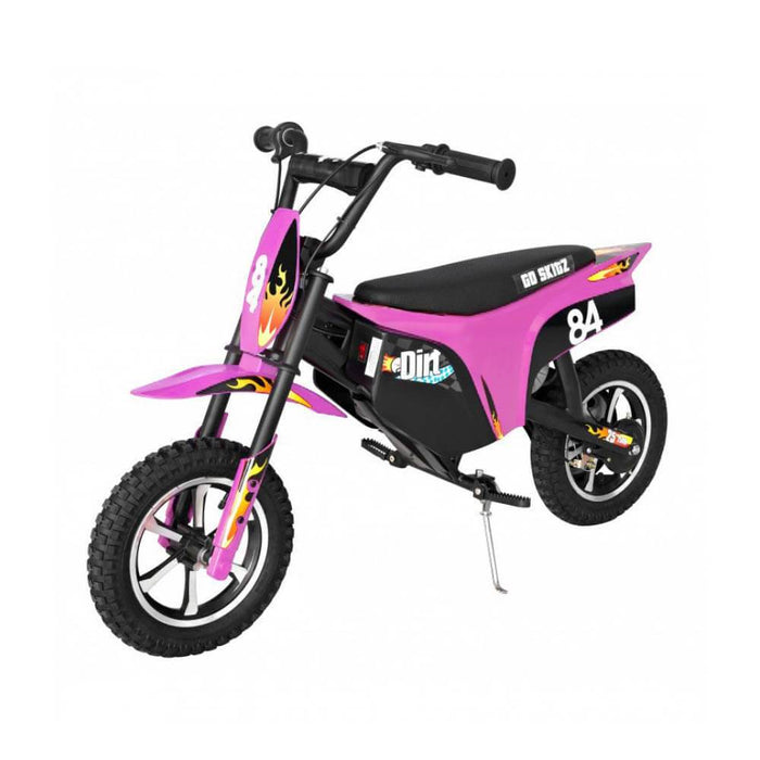 Go Skitz Pink Go Skitz 2.5 Electric Kids 12v Ride-on Dirt Bike GE-PDA250-PNK