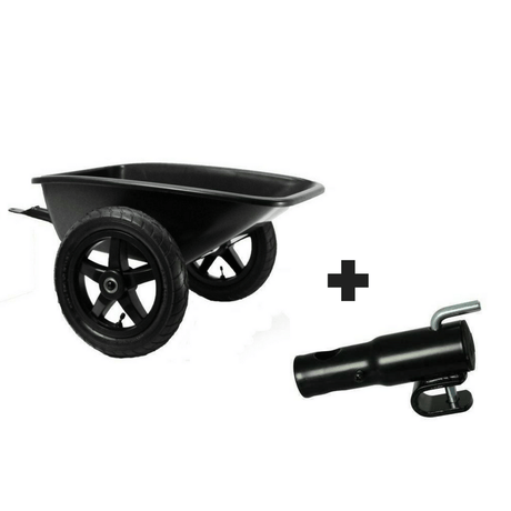 BERG With Towbar BERG Junior Trailer 24.20.00.01+16.24.30.00