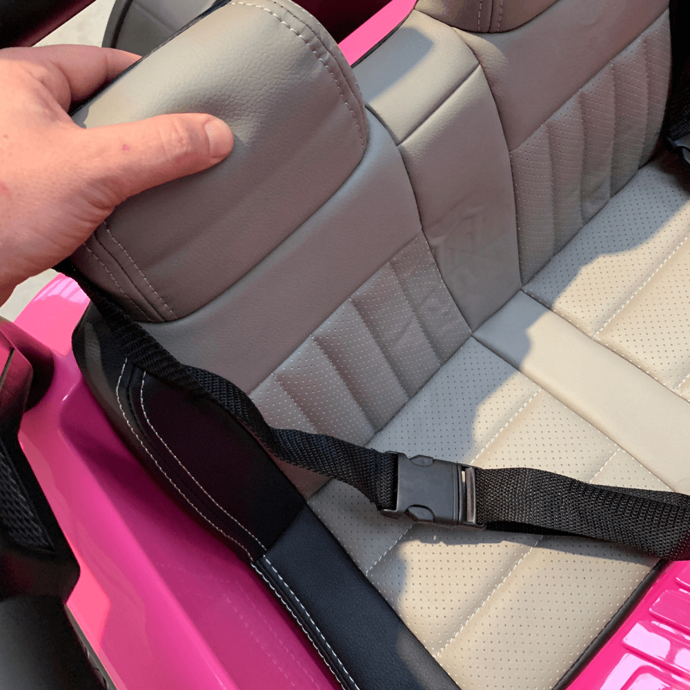 Kids Car Sales Big 2-Seat Beach-Cruiser 12v Kids Ride-On SUV w/ Remote - Pink BJP012-PIN