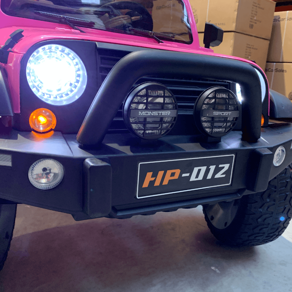 Kids Car Sales Big 2-Seat Beach-Cruiser 12v Kids Ride-On SUV w/ Remote - Pink BJP012-PIN