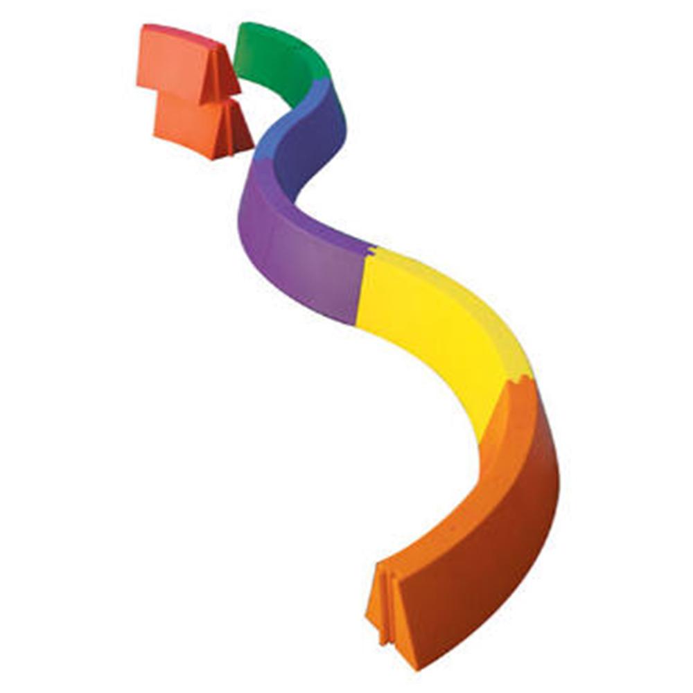 Yard Games Curved Modular Rainbow Balance Beams YG1200