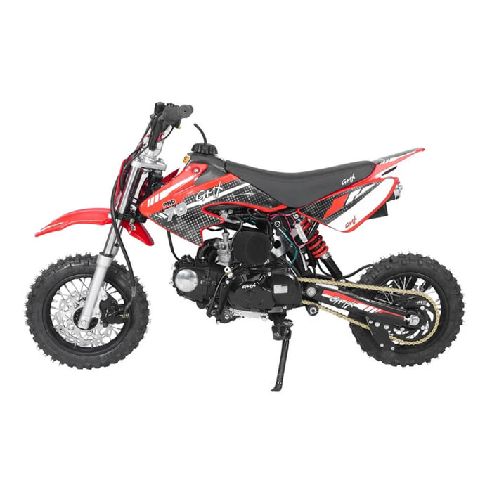 Products GMX 70cc 4-Stroke Semi-Auto Pro Kids Dirt Bike - Red - KIDS CAR SALES