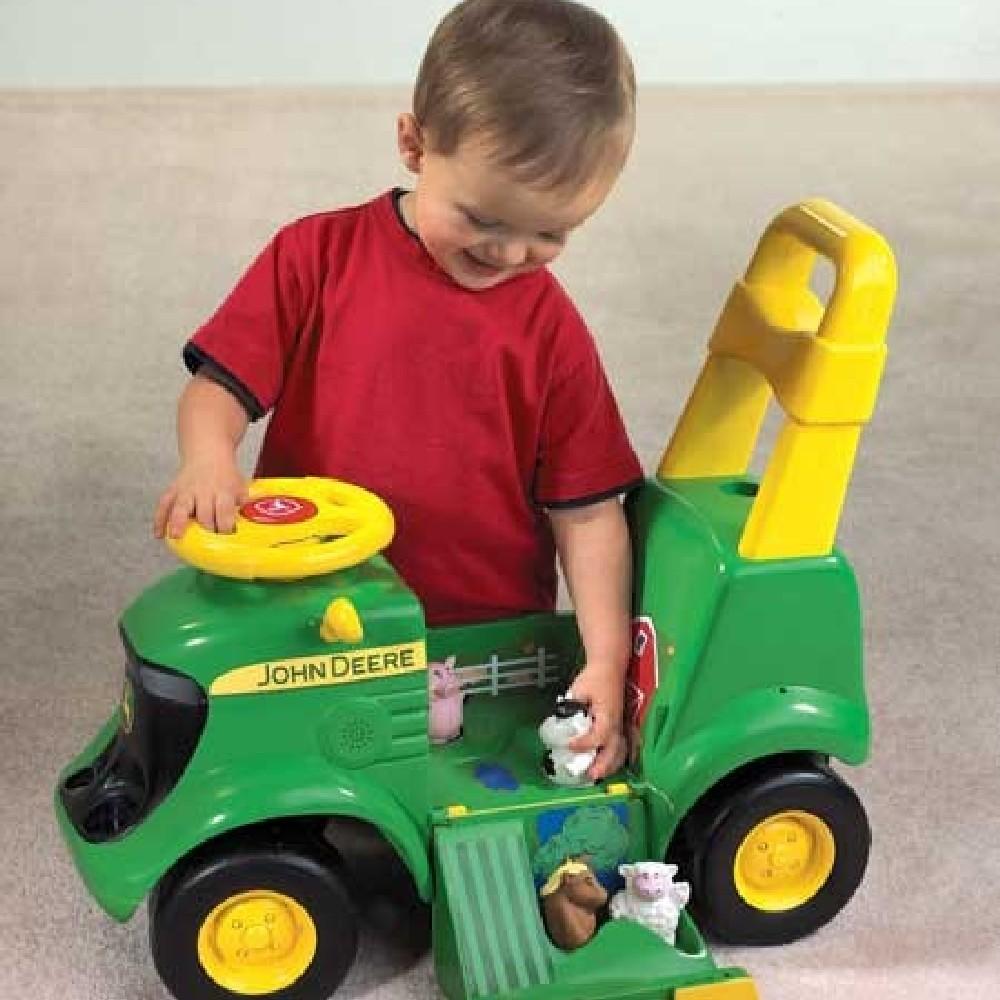 John Deere John Deere Sit N Scoot Push Activity Tractor 35206