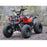 Motoworks Motoworks 125cc Petrol Powered 4-Stroke Farm Kids Quad Bike - Red MOT-125ATV-FA-RED