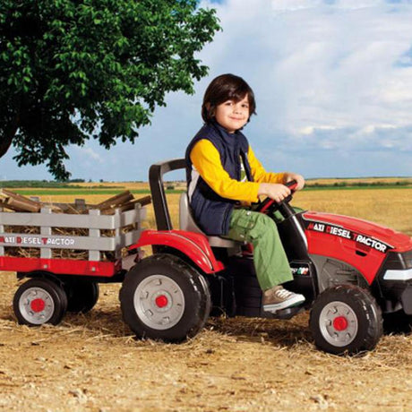 Peg Perego Peg Perego Maxi Diesel Pedal Powered Kids Ride-On Tractor IGCD0551