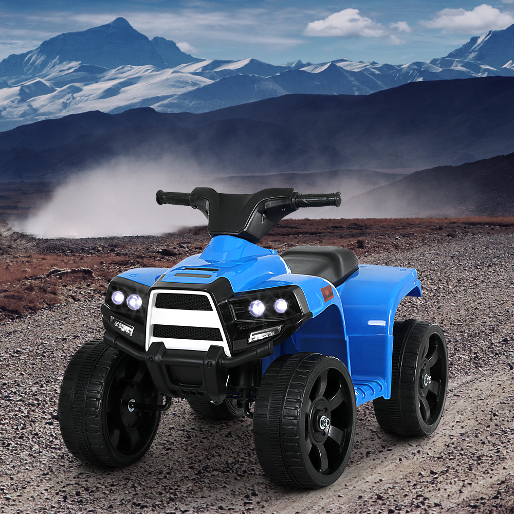 Rigo 4 Wheeler 6v Electric Kids Quad Bike - Blue