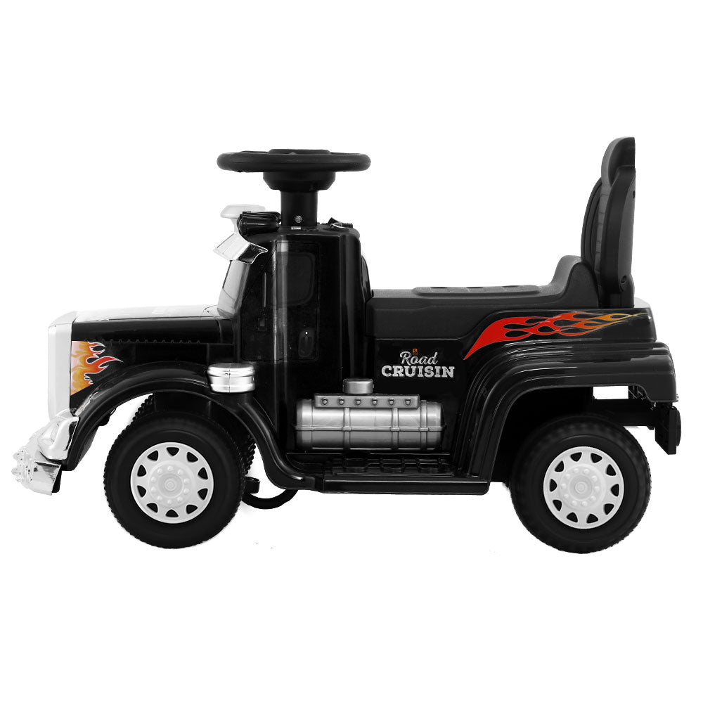Kids Electric Toy Truck 6v Ride-On Kids Car - Black