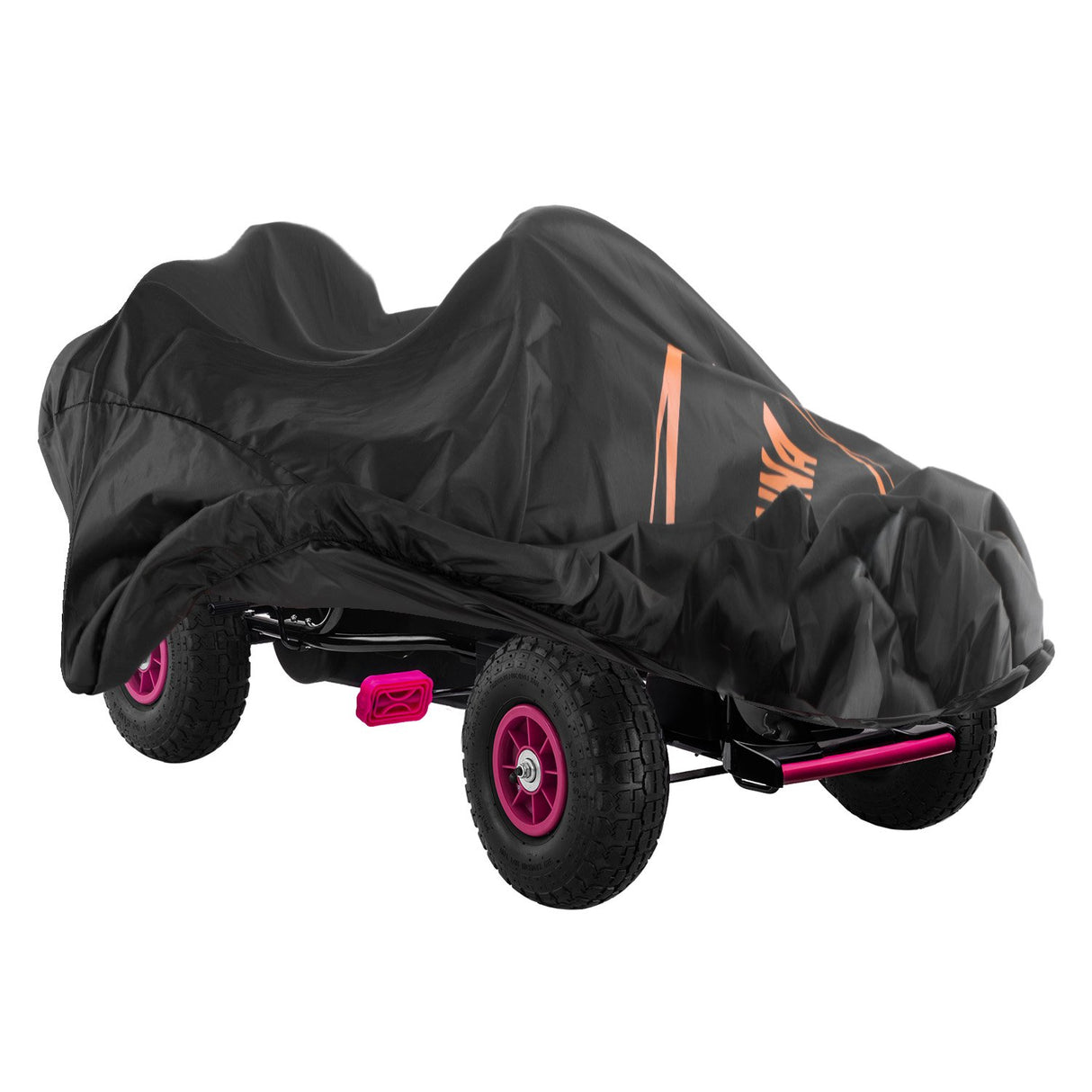 Kahuna G18 Kids Ride On Pedal-Powered Go Kart - Rose Pink