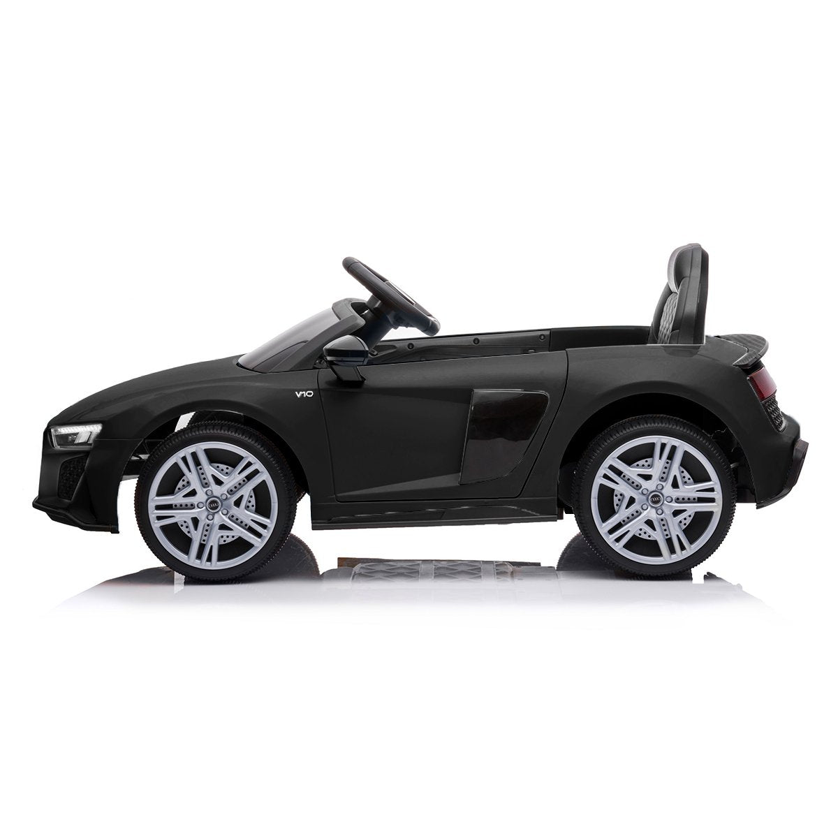 Kahuna R8 Spyder Audi Licensed 12v Electric Ride On Kids Car with Remote - Black