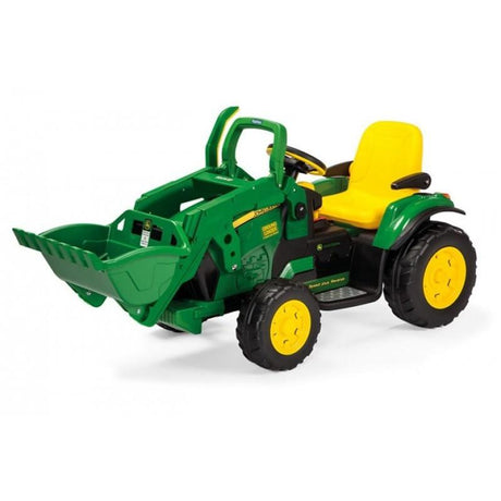John Deere John Deere Ground Loader 12v Kids Ride On Tractor Digger With Scoop IGOR0069