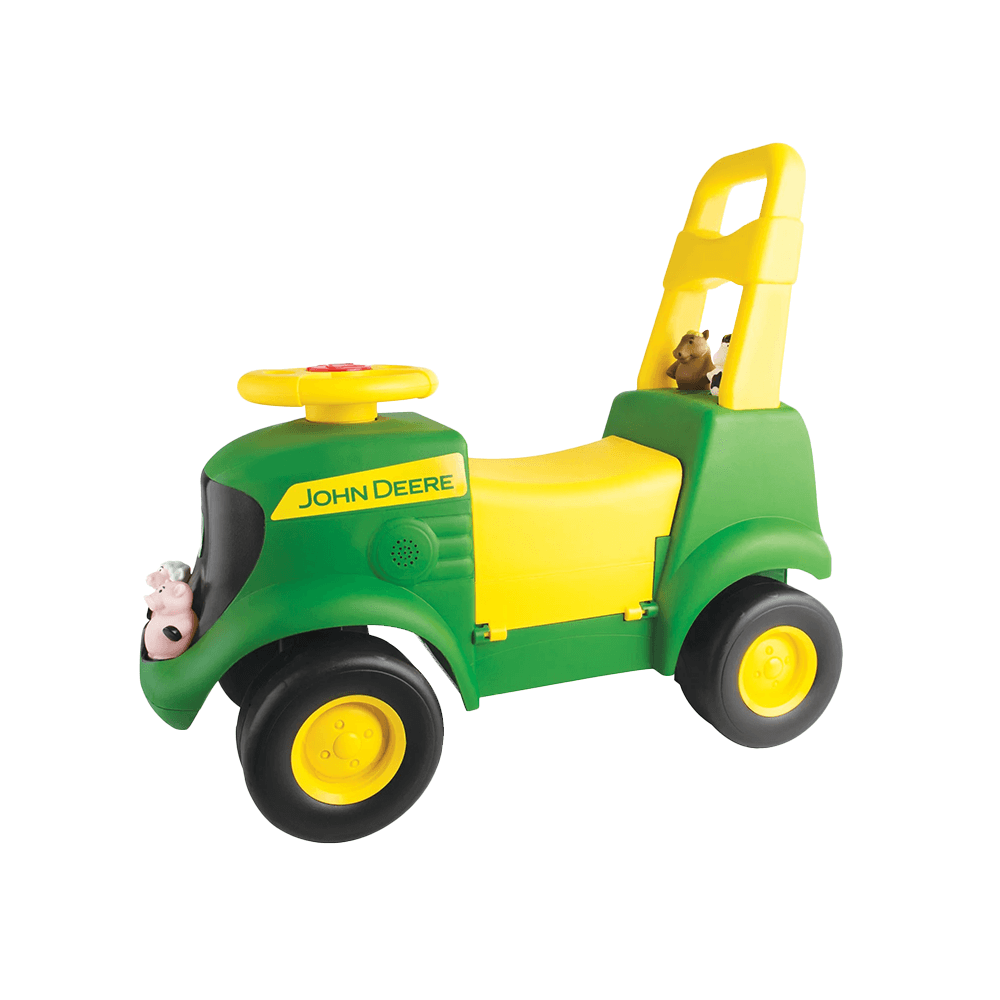 John Deere Sit N Scoot Push Activity Tractor Kids Car Sales