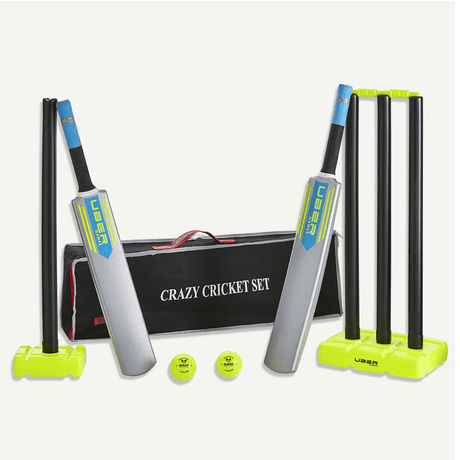 Yard Games Uber Crazy Cricket Set for Beach/Backyard Fun YG3231