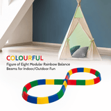 Yard Games Figure of Eight Modular Rainbow Balance Beams YG1240