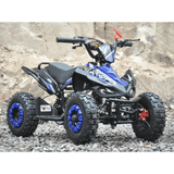 Motoworks Motoworks 49cc Petrol Powered 2-Stroke Sports Kids Quad Bike - Blue MOT-49ATV-SP-BLU