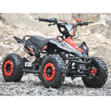 Motoworks Motoworks 49cc Petrol Powered 2-Stroke Sports Kids Quad Bike - Red MOT-49ATV-SP-RED