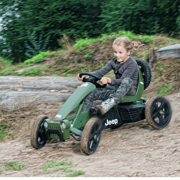 BERG Jeep Rally Cherokee Kids Ride On Pedal Karts 24.40.11.00