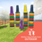 Yard Games Rainbow Coloured Marker Cones (48/pk) YG1233