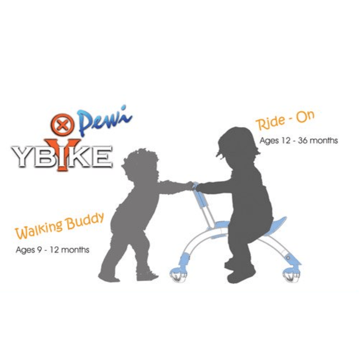 YBike YBike Pewi Kids Ride On/Walker - Red YPIW1