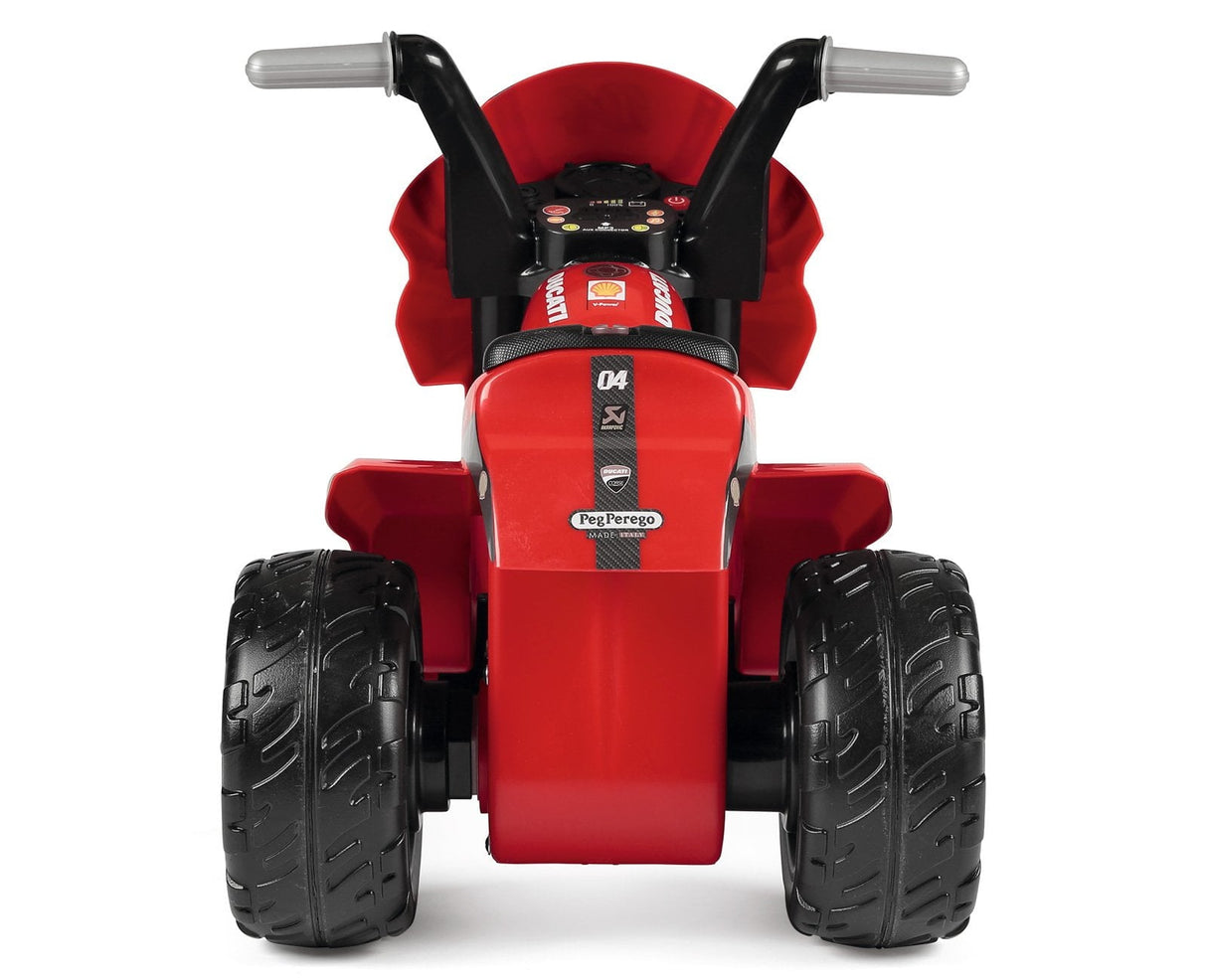 Peg Perego Ducati Mini Evo 6v Kids Ride-On Motorbike - Kids Car Sales